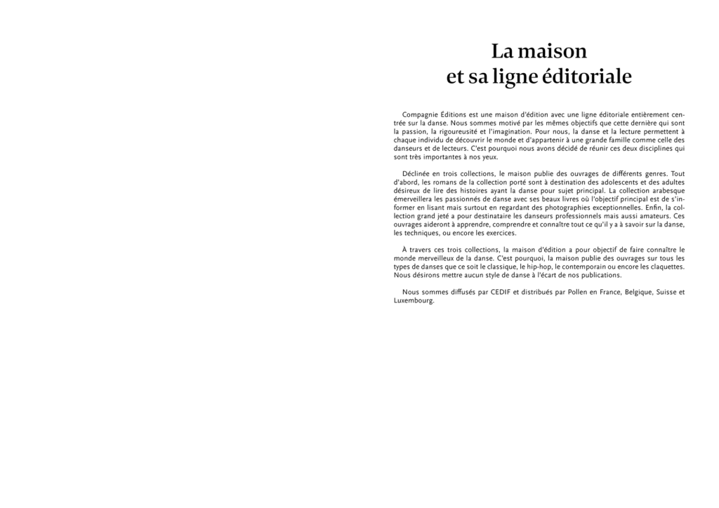 Dossier de presse - Pages 2-3
