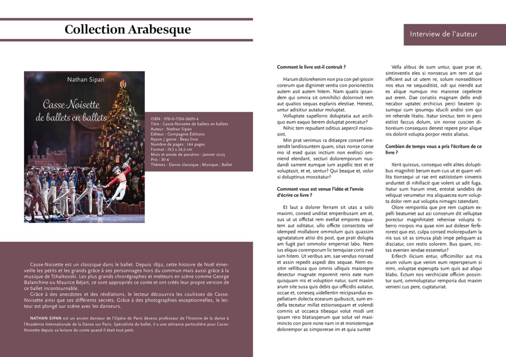 Dossier de presse - Pages 4-5