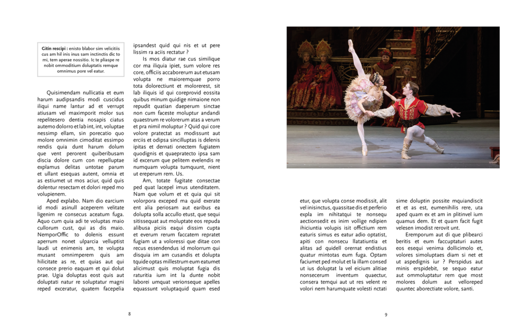 Beau livre - Pages 8-9