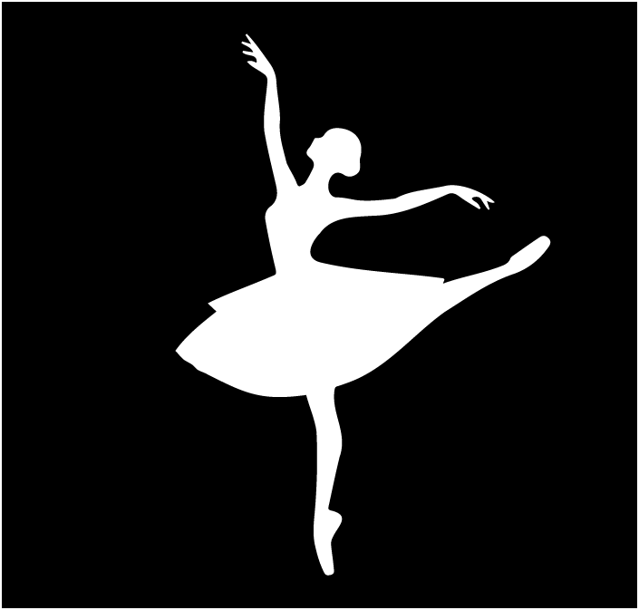 Logo décliné Arabesque fond noir