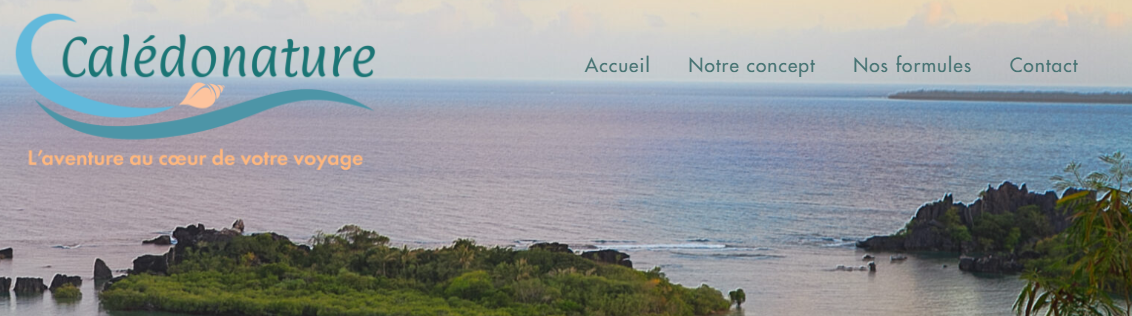 Accueil site Calédonature
