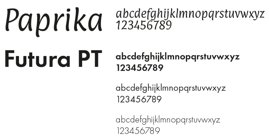 Typographie logo Calédonature