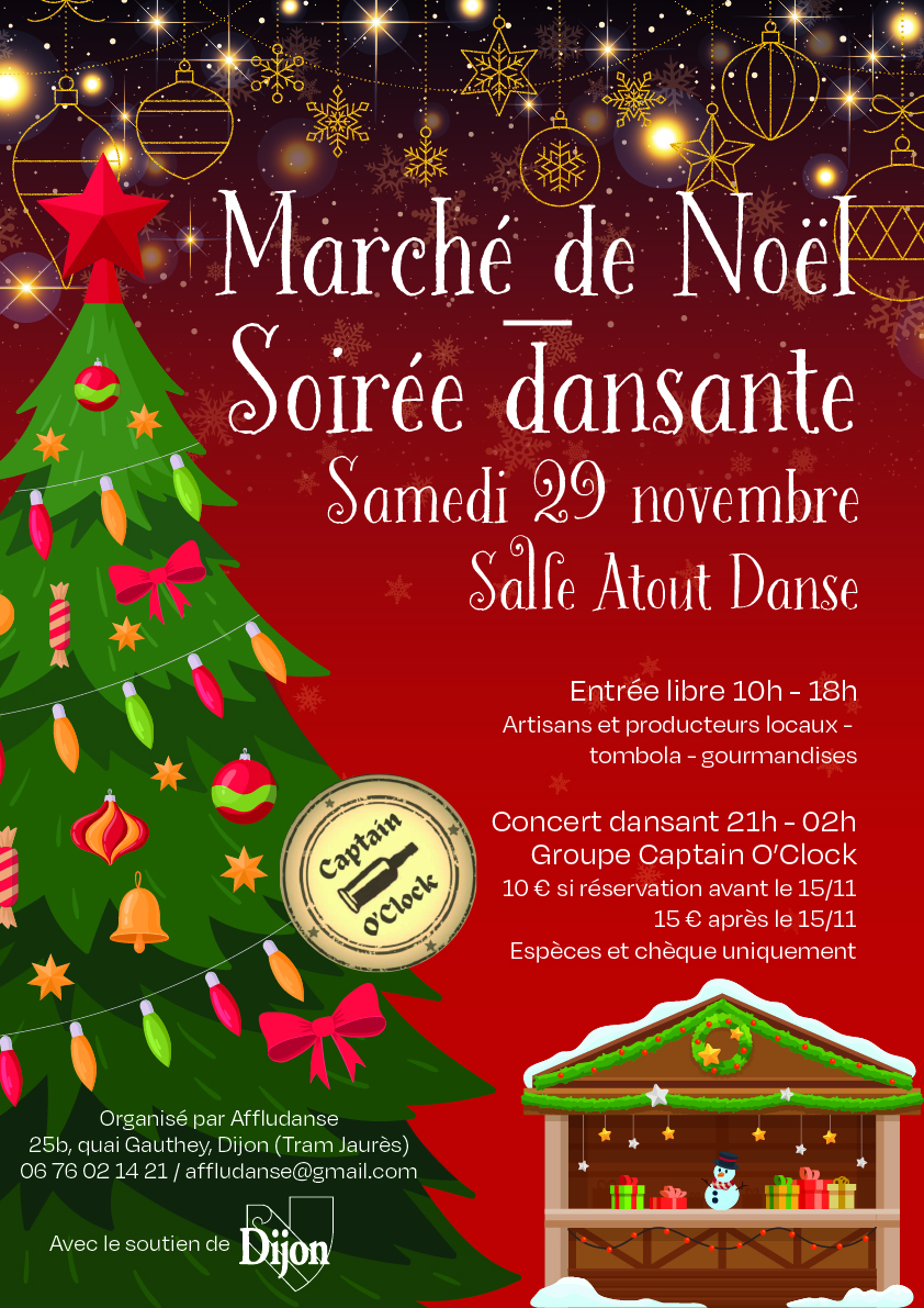 Affiche Marché de noël